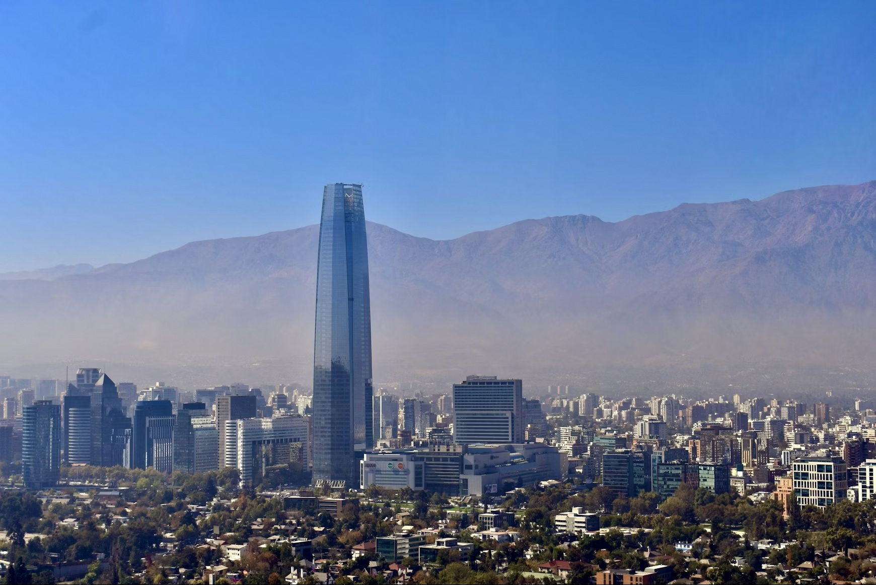 Vista de Santiago
